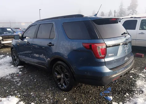 2018 Ford Explorer Sport from USA, damaged, VIN 1FM5K8GT3JGA81479
